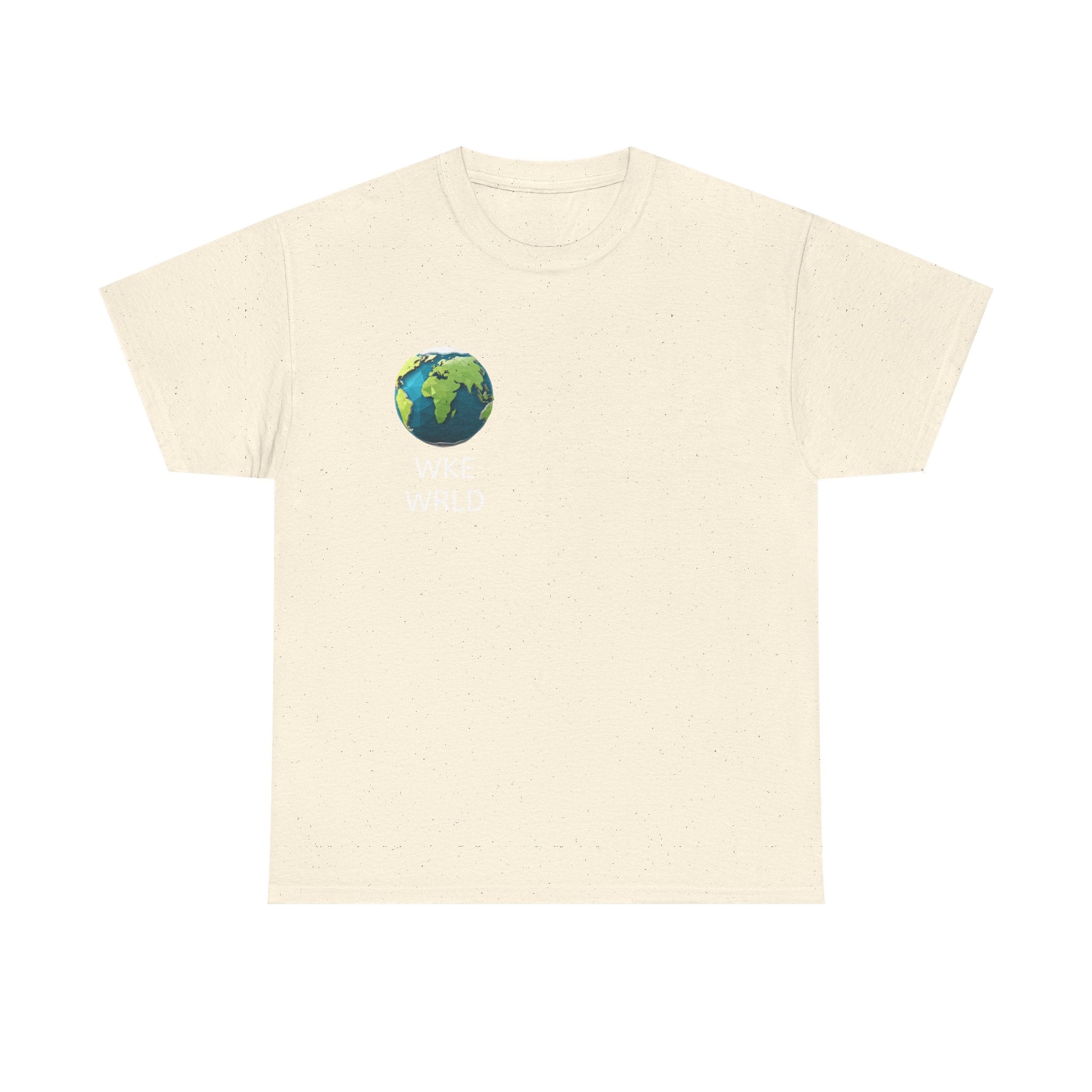 WKE WRLD Eco-Conscious Unisex Heavy Cotton Tee, Earth Day Gift, Nature Lover Shirt, Sustainable Fashion, Unisex Graphic Tee The Vibez Shop
