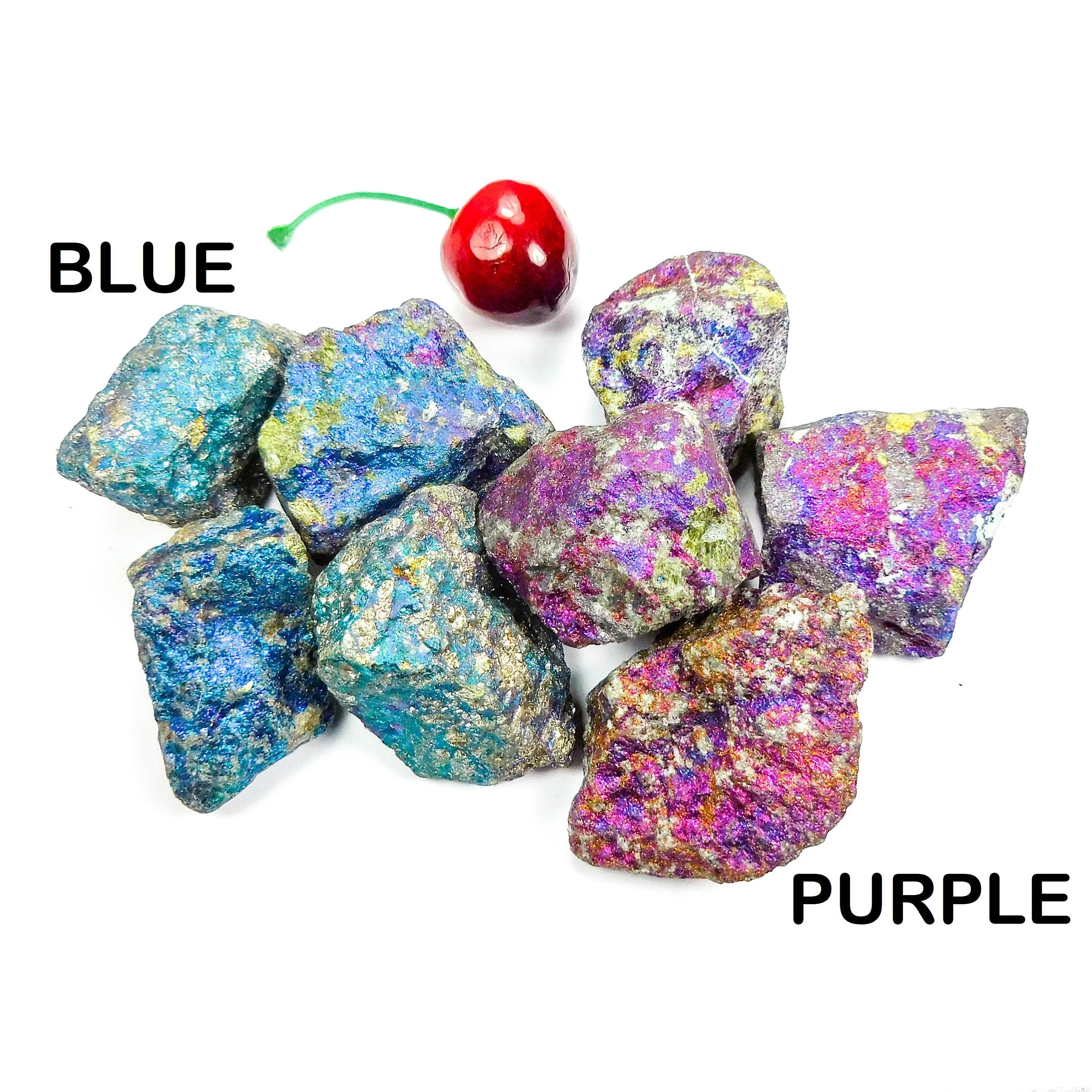 Chalcopyrite (1 Pc) Raw Peacock Ore Amazing Crystals
