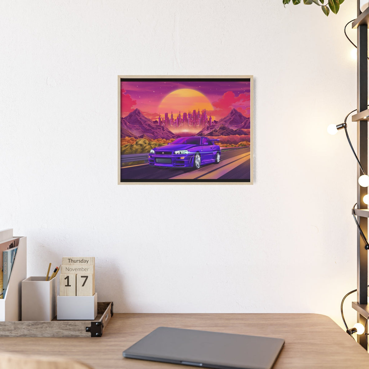 Nissan Skyline GT-R Poster Desksmith