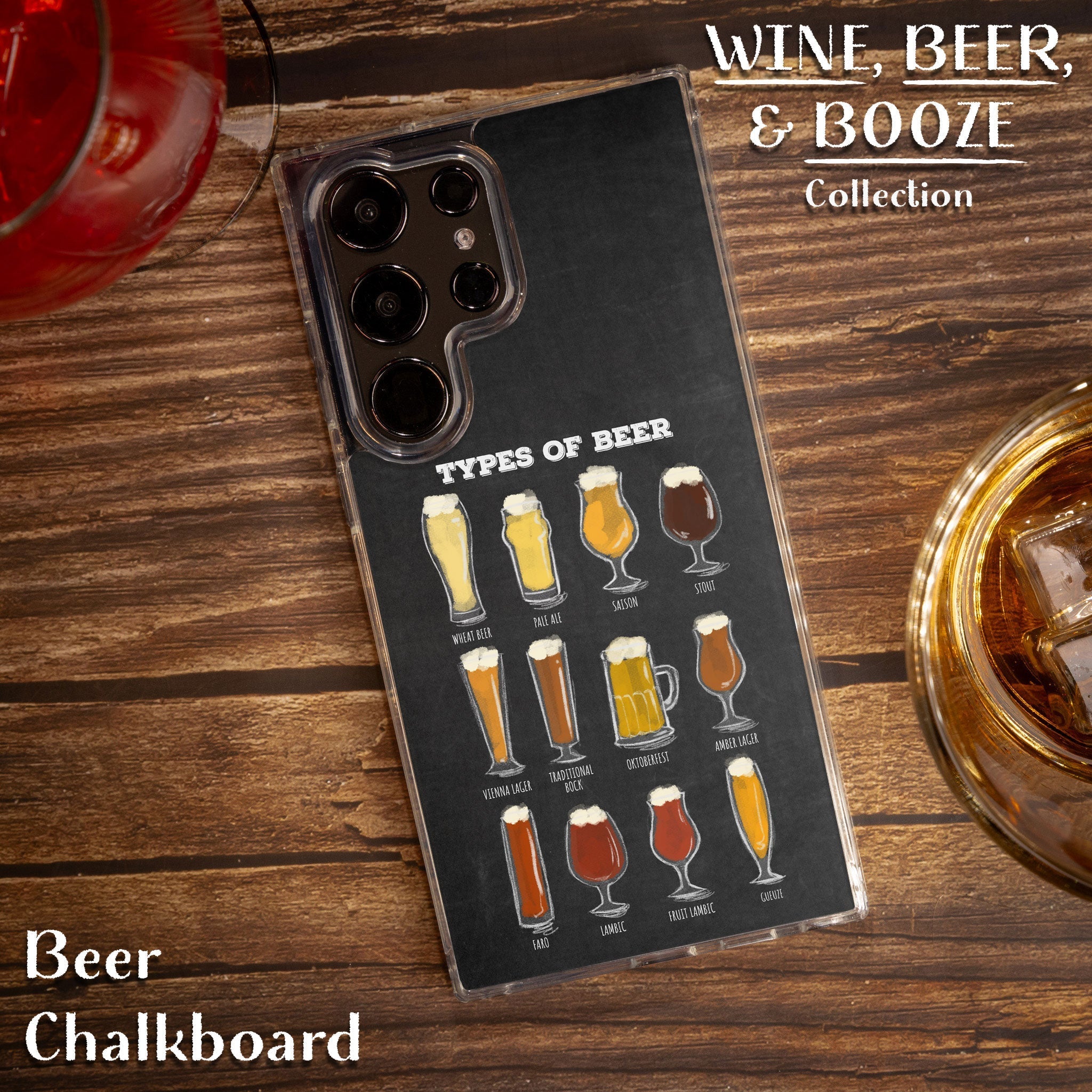 Wine, Beer, & Booze HD Samsung Galaxy S21 Phone Case Affinity Bands
