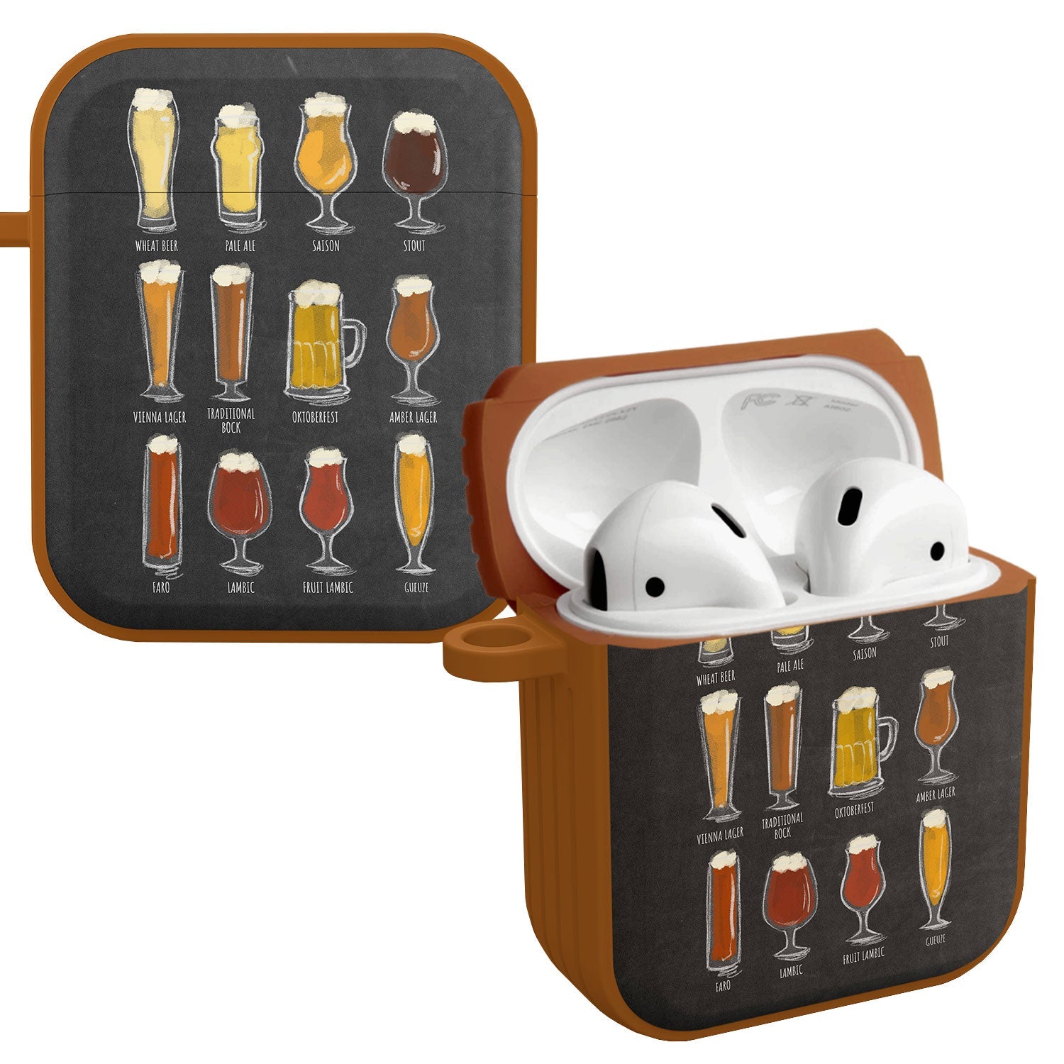Wine, Beer, & Booze HDX Apple AirPods Gen 1 & 2 Case Cover Affinity Bands