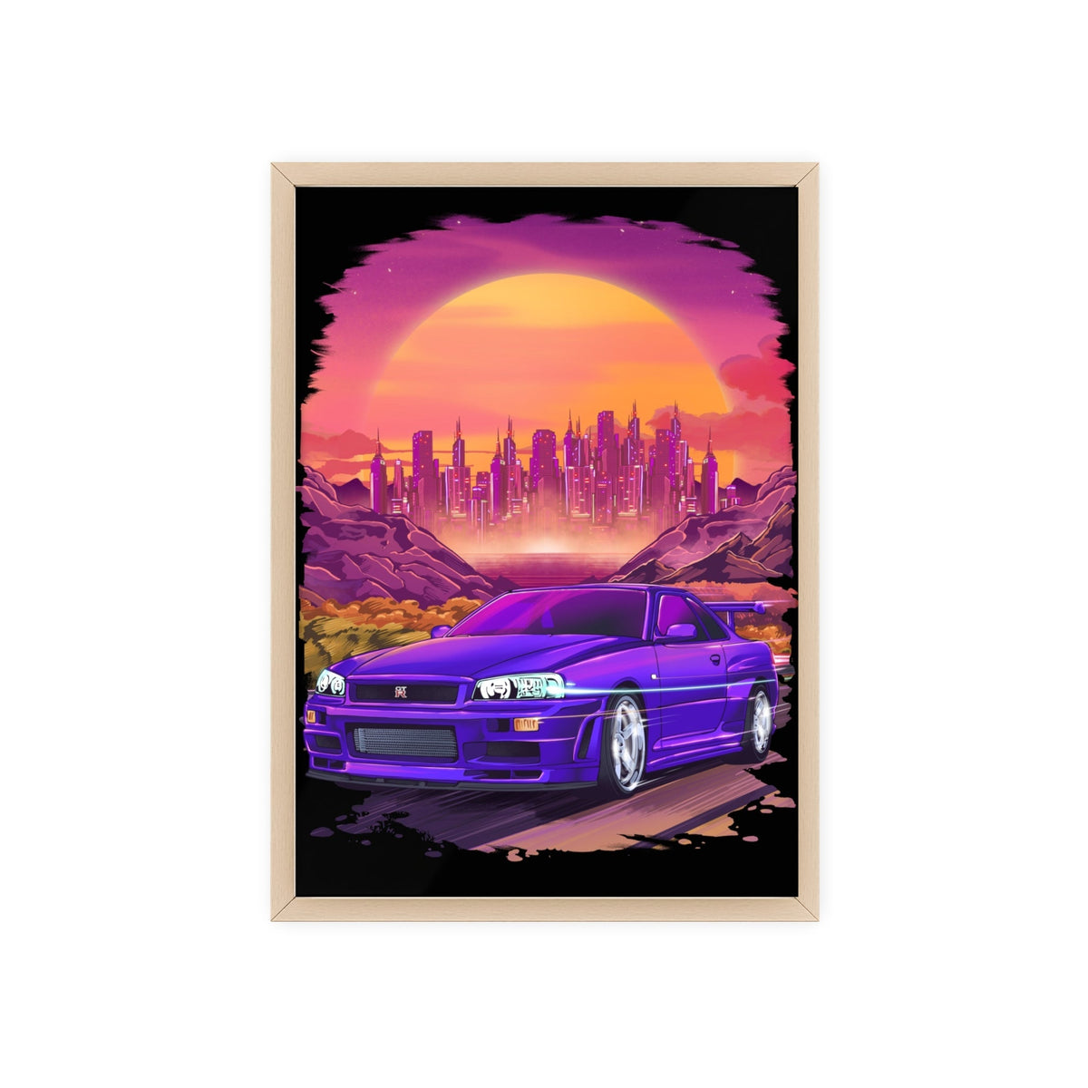 Nissan Skyline GT-R Poster Desksmith