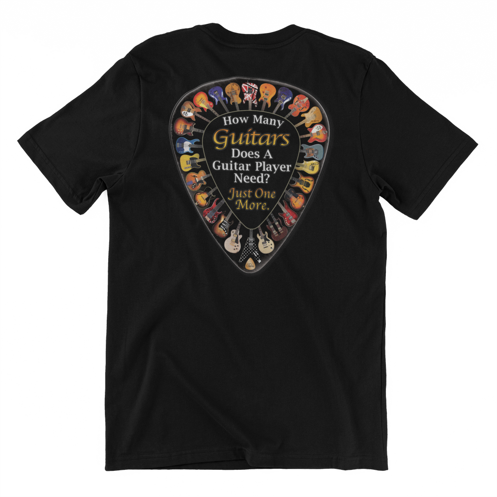 How Many Guitars T-Shirt Taboo