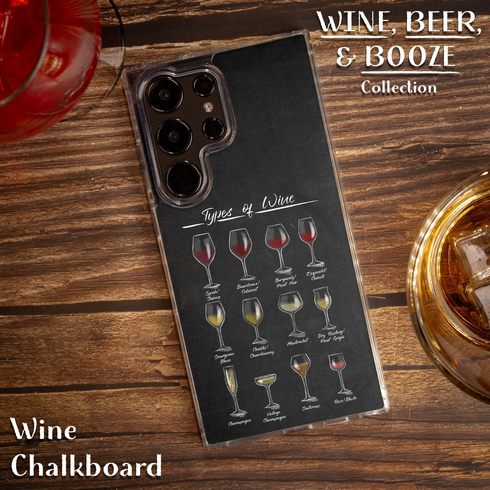 Wine, Beer, & Booze HD Samsung Galaxy S21 Phone Case Affinity Bands
