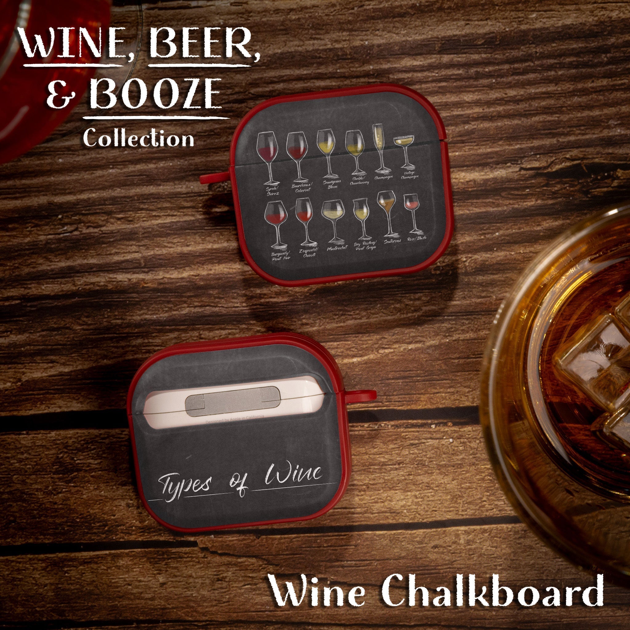 Wine, Beer, & Booze HDX Apple AirPods Gen 3 Case Cover Affinity Bands