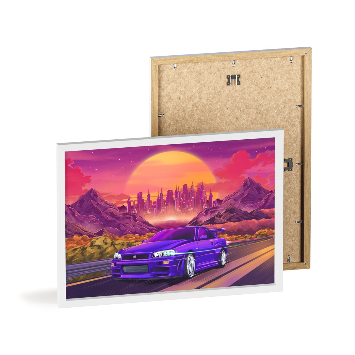 Nissan Skyline GT-R Poster Desksmith