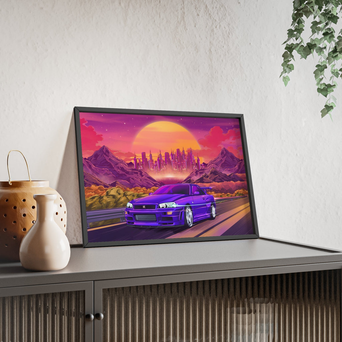 Nissan Skyline GT-R Poster Desksmith