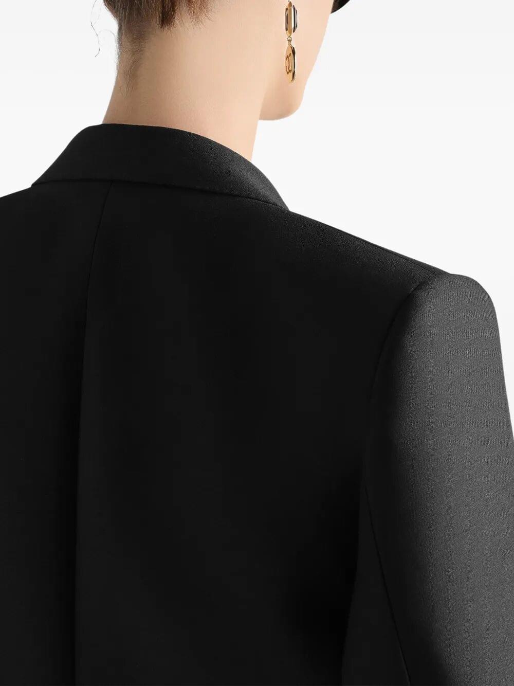 Dolce & Gabbana Women Double-Breasted Jacket In Faille Luosophy