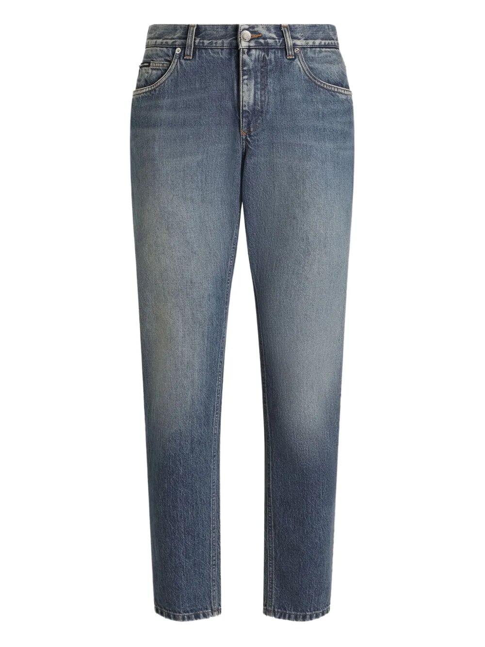 Dolce & Gabbana Men Tapered Jeans Luosophy