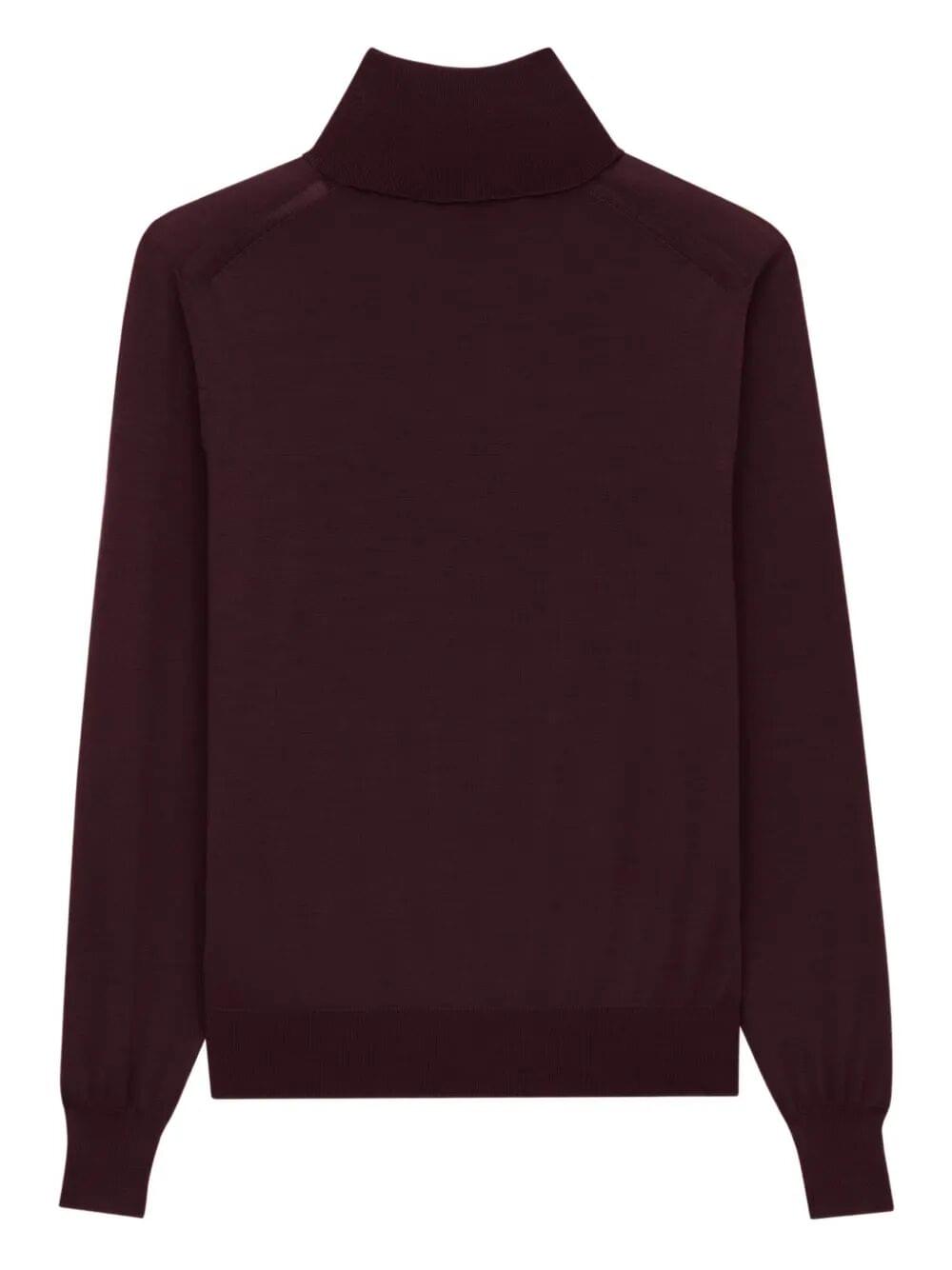 Saint Laurent Men Wool Turtleneck Sweater Luosophy