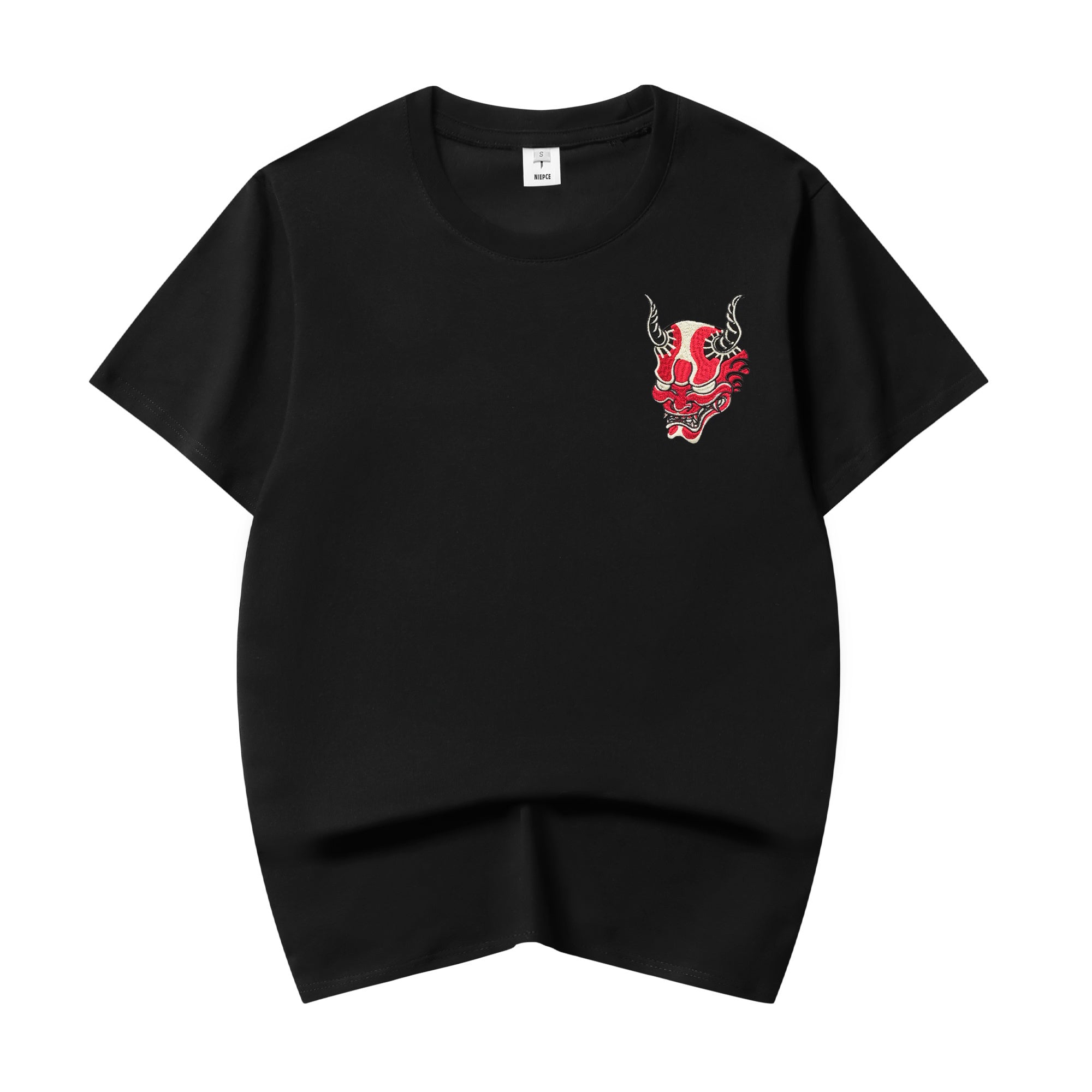 KH772 Red Demon Embroidered Tee Niepce