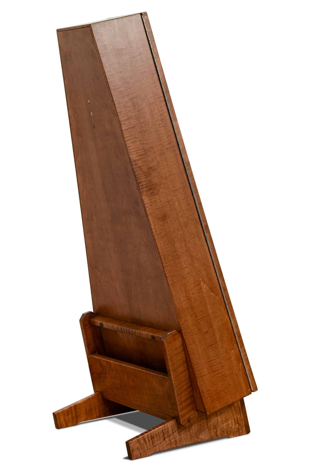 ClimaStand Triangle Humidor with Base - Flamed Maple with Boston Stain Acoustic Remedy Cases