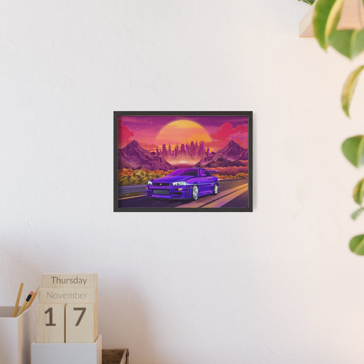 Nissan Skyline GT-R Poster Desksmith