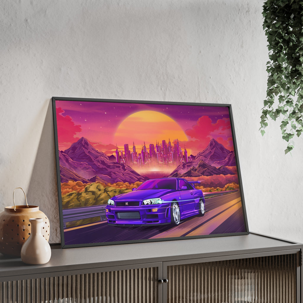 Nissan Skyline GT-R Poster Desksmith