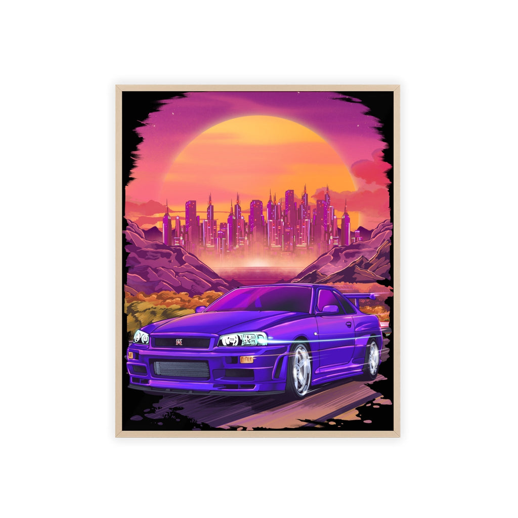 Nissan Skyline GT-R Poster Desksmith