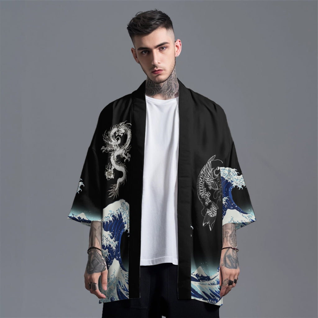 K18 Dragon Nature Kimono Niepce