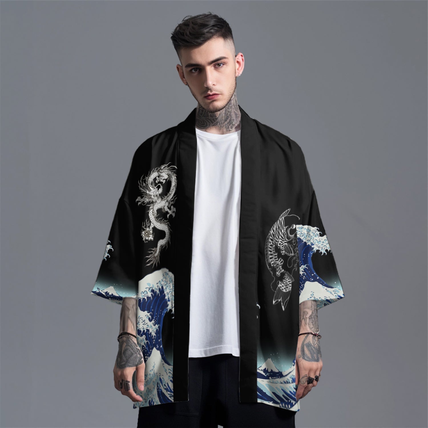 K18 Dragon Nature Kimono Niepce
