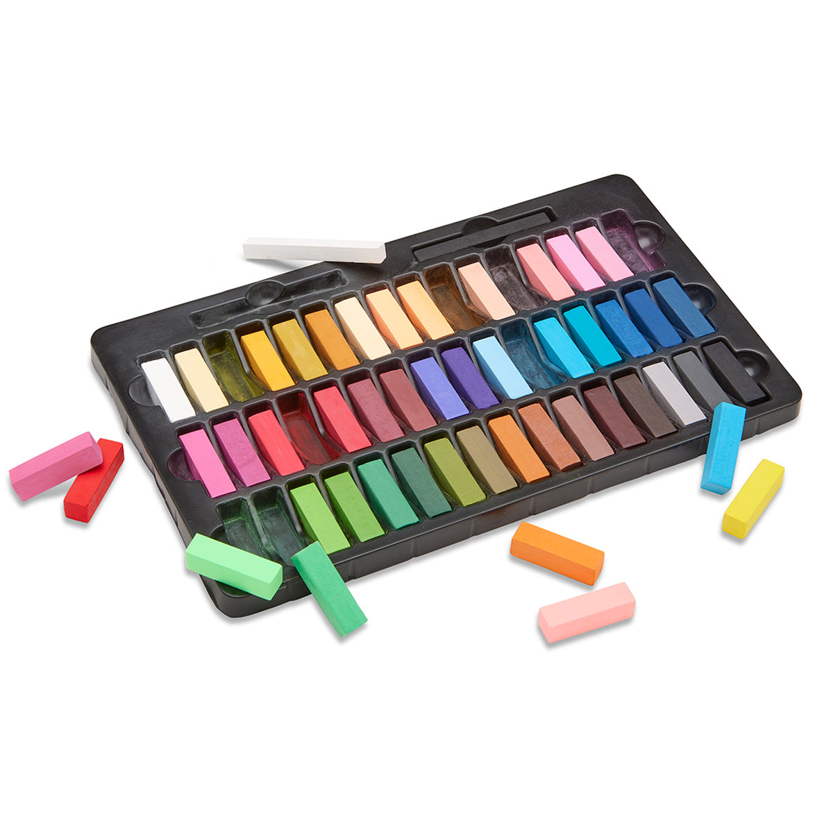 Soft Square Pastels Half Sticks 50 pc KINGART