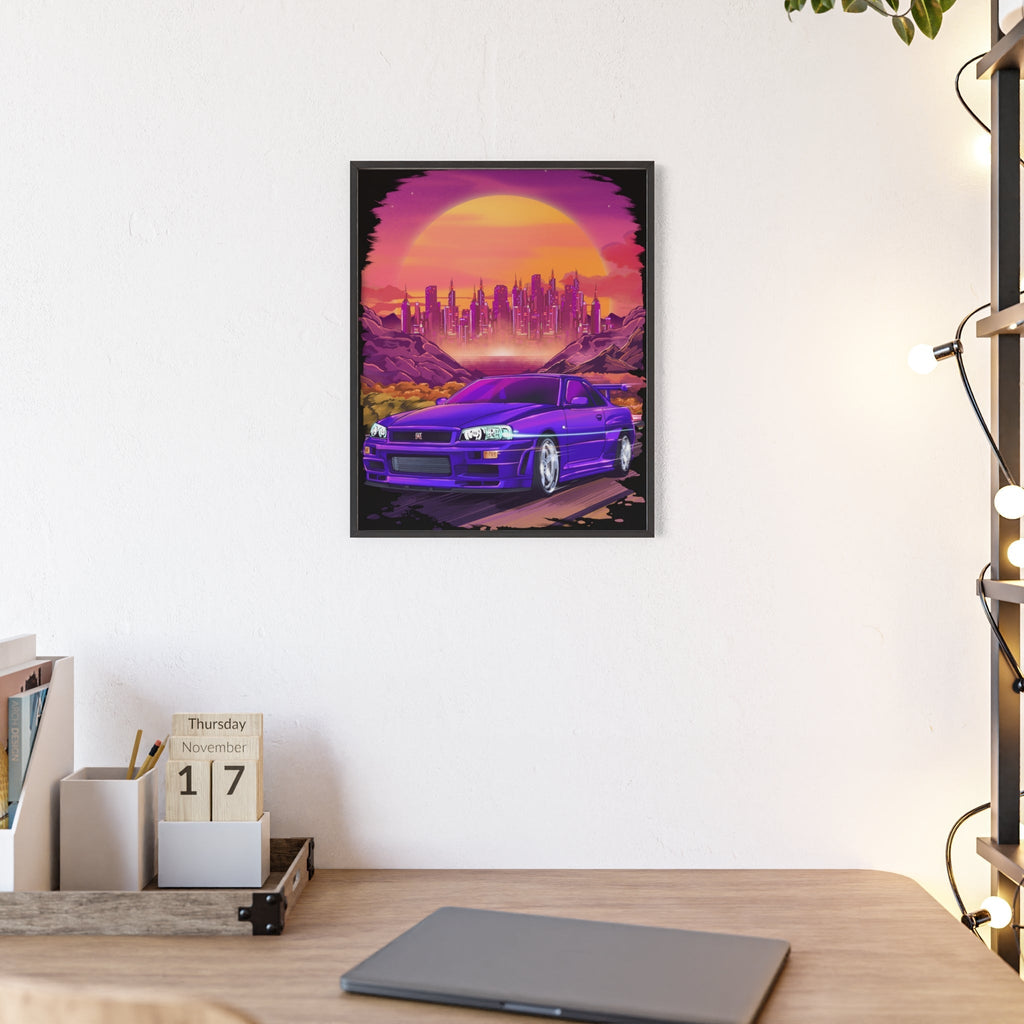 Nissan Skyline GT-R Poster Desksmith