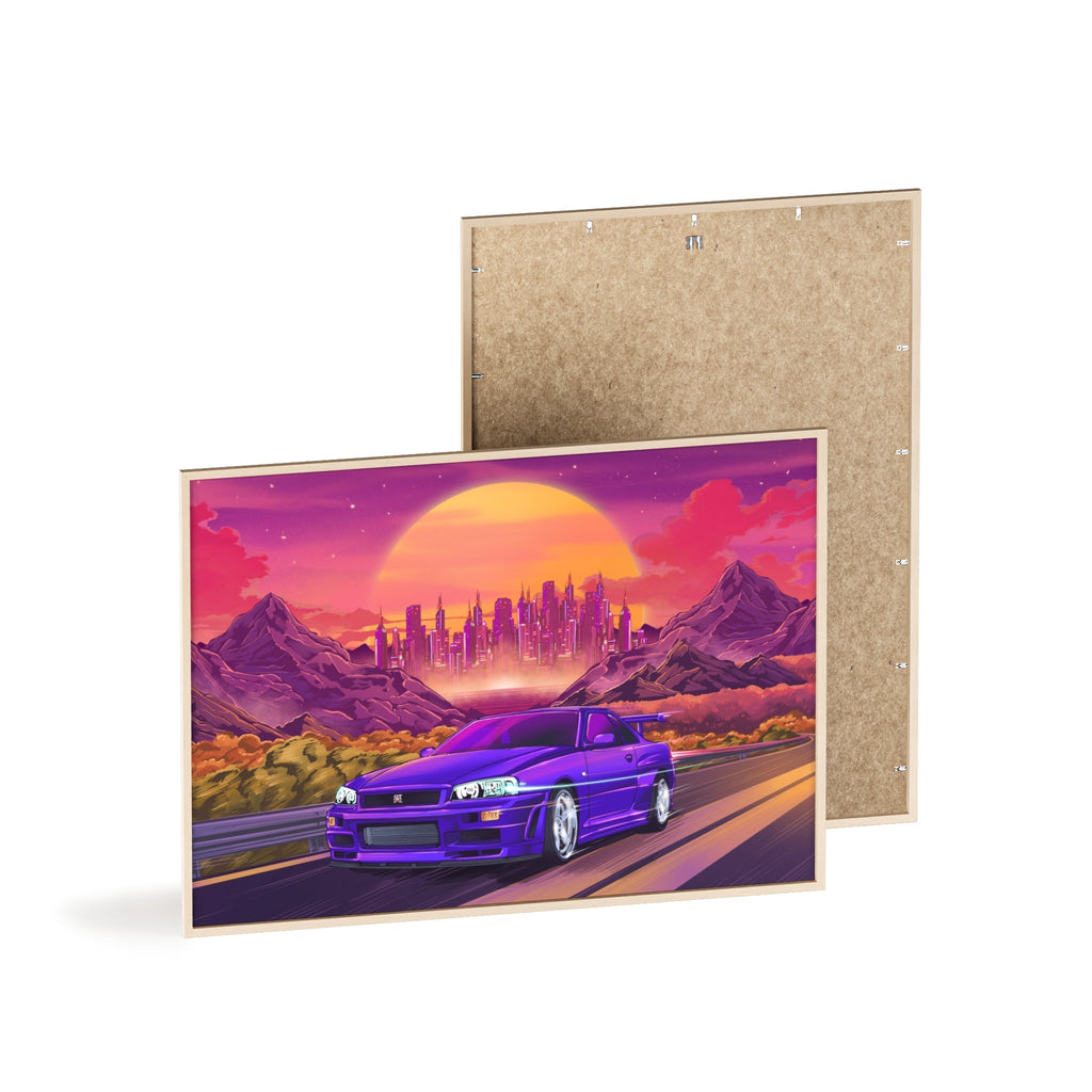 Nissan Skyline GT-R Poster Desksmith