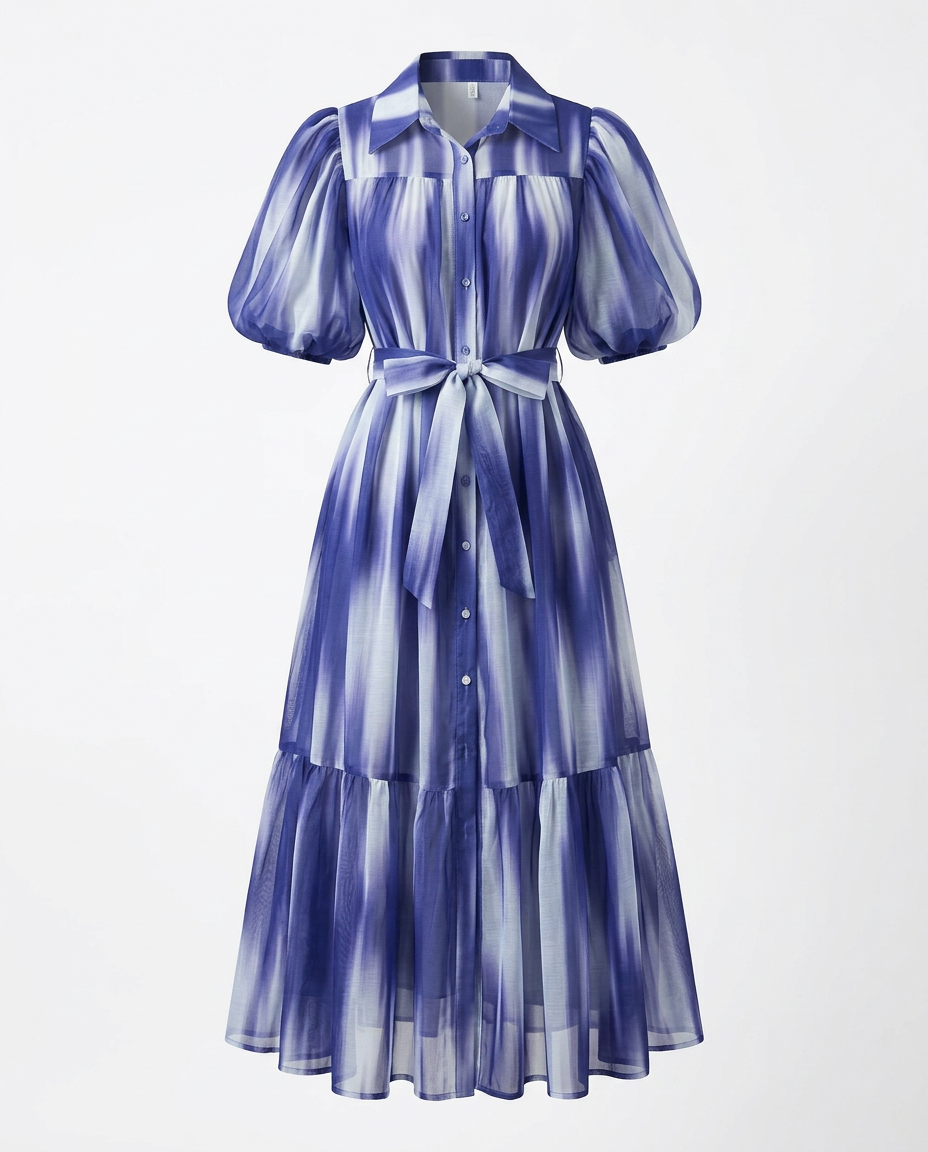 Spirited Printed Boho Sundress Boho Brown