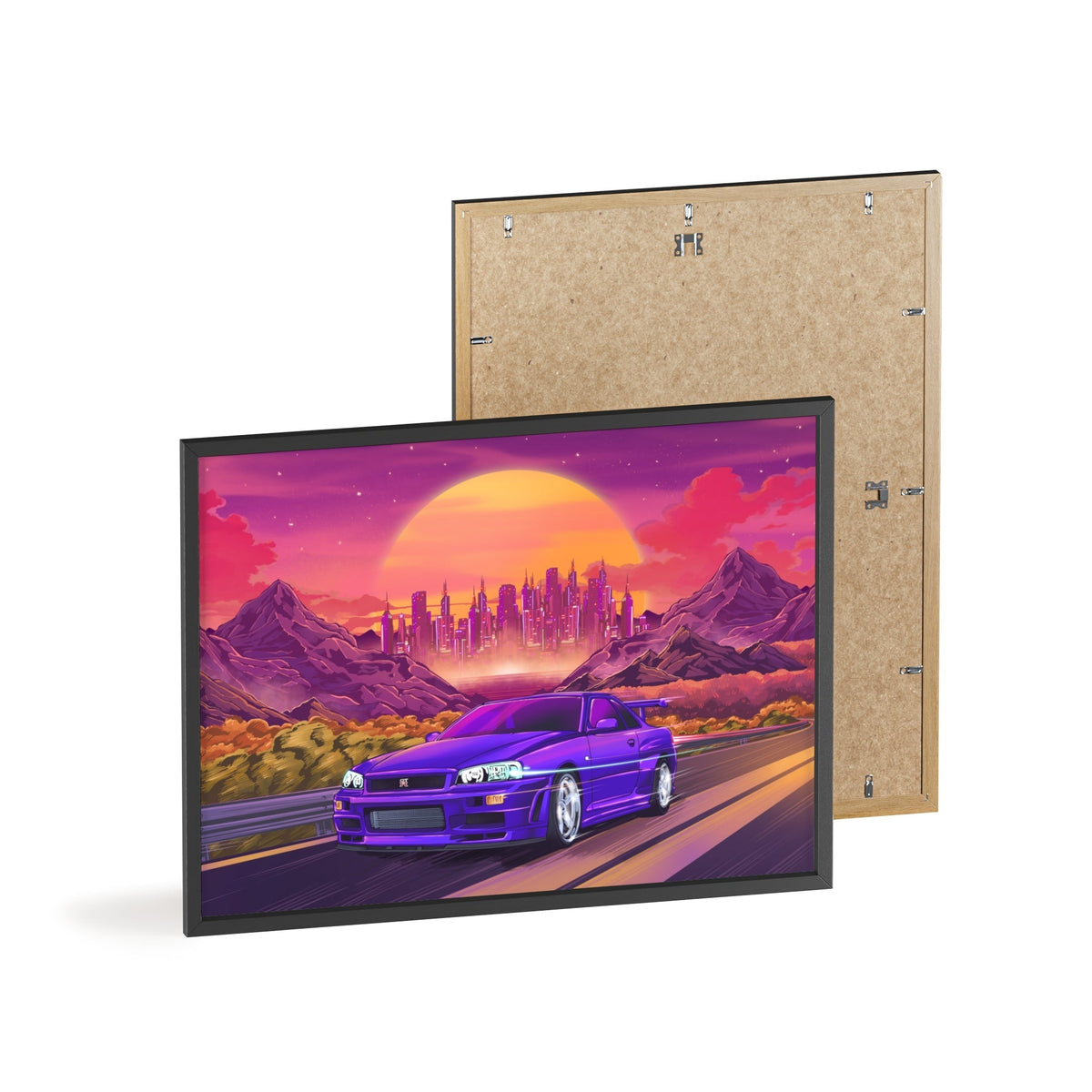 Nissan Skyline GT-R Poster Desksmith