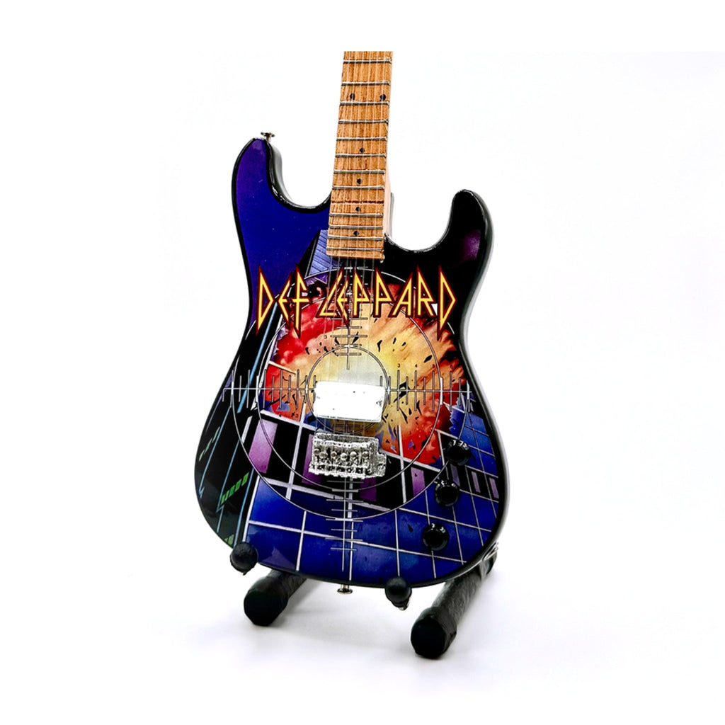 The Complete Def Leppard Miniature Guitar Set – All 6 Official Designs The Mini Axe
