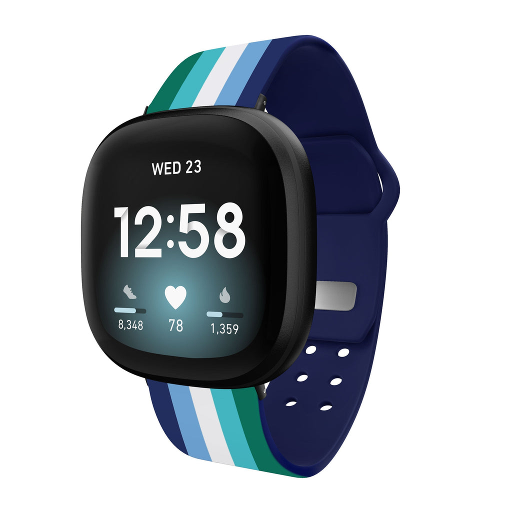 Pride HD Fitbit Versa 3 and Sense Watch Band Affinity Bands