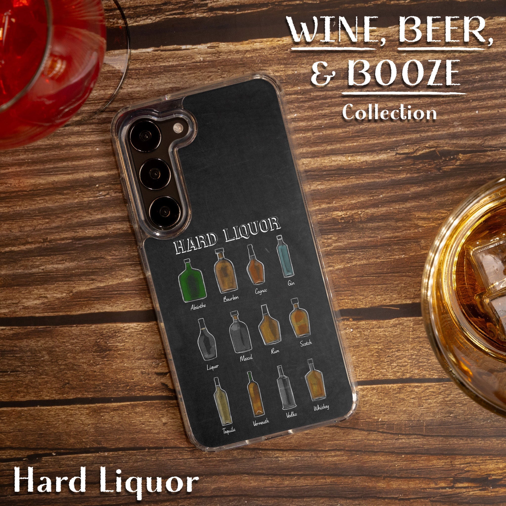 Wine, Beer, & Booze HD Samsung Galaxy S21 Phone Case Affinity Bands