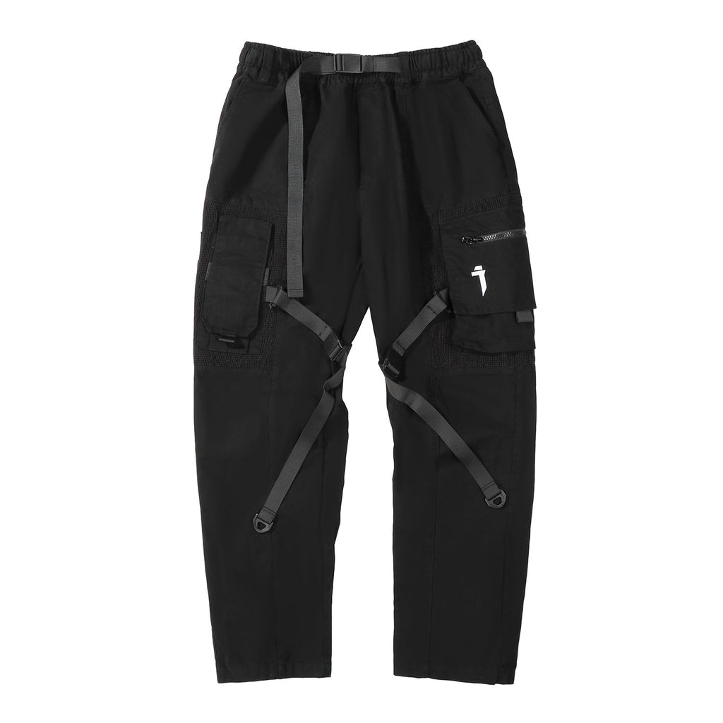 HiP46 Black NX Cargo Pants Niepce