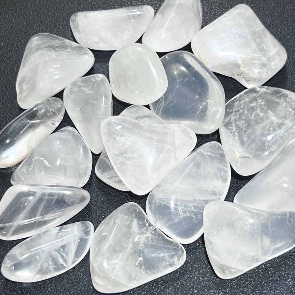Girasol Moon Quartz Crystal Tumbled (By The Piece Or Pound) Bulk Wholesale Polished Gemstones Amazing Crystals