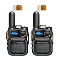 Ruyage X40 Nationwide Lte Two Way Radios Lifetime Free Unlimited Range Rechargeable Global 4G Poc,Portable Walkie Talkies Long Range for Adults Family Road Trip Truck Fleet 2 Pack Ruyage Radio