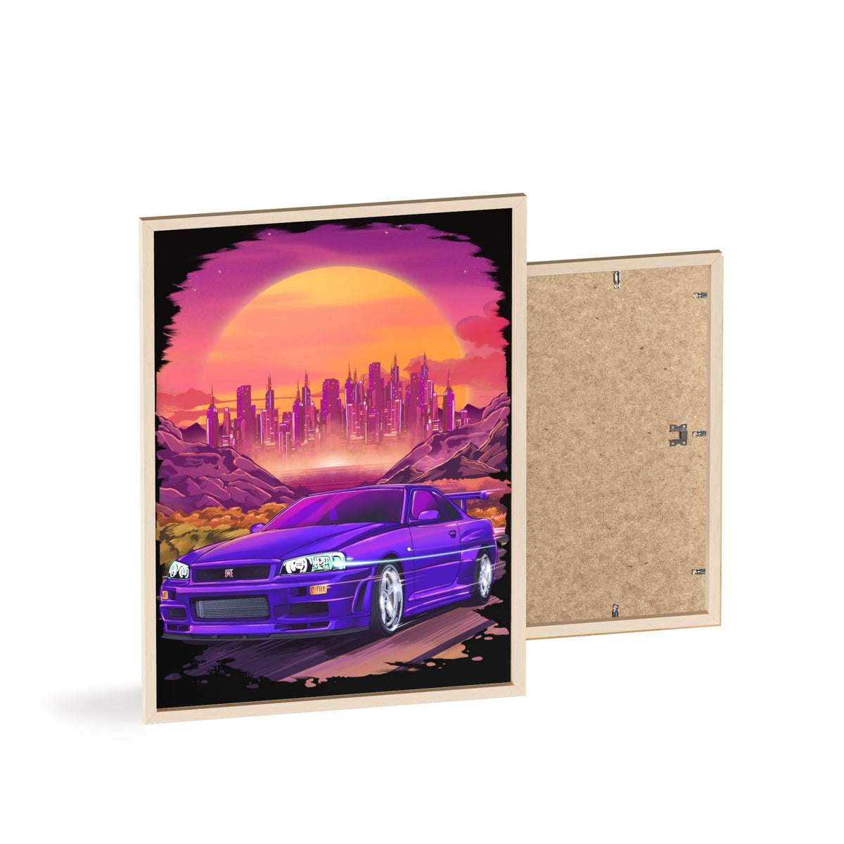 Nissan Skyline GT-R Poster Desksmith