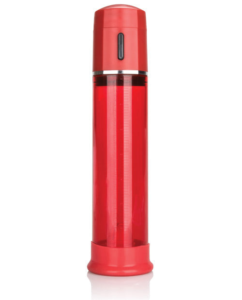 Advanced Fireman's Penis Pump - Red Adult Toy Box