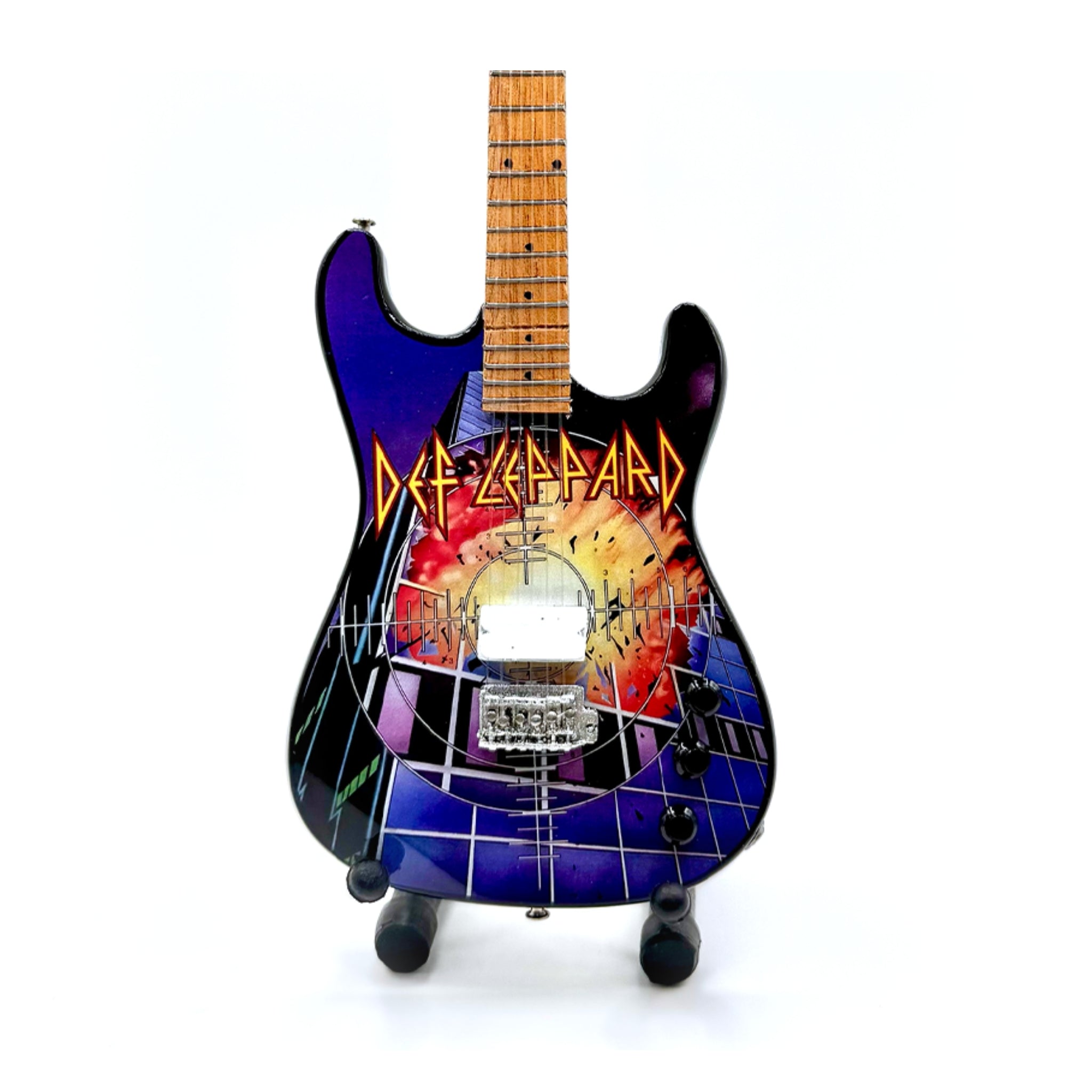 The Complete Def Leppard Miniature Guitar Set – All 6 Official Designs The Mini Axe