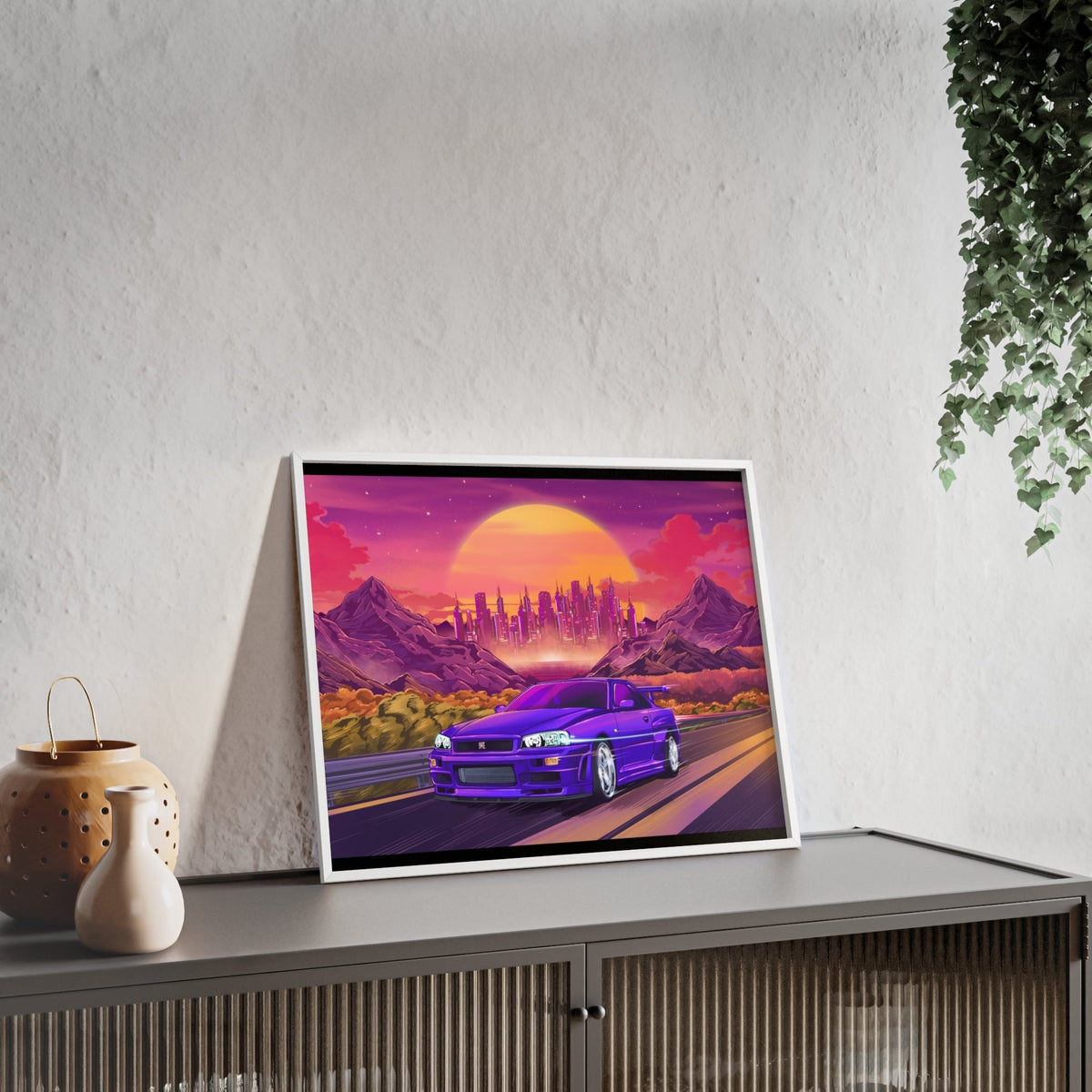 Nissan Skyline GT-R Poster Desksmith