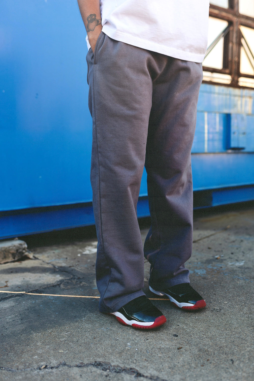 Shaka Wear Garment Dye Straight Sweatpants Superline
