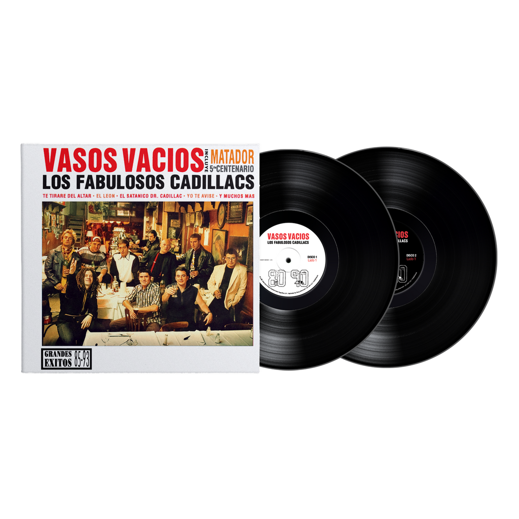 Los Fabulosos Cadillacs - Vasos Vacios 2LP Vinyl Sony Latin