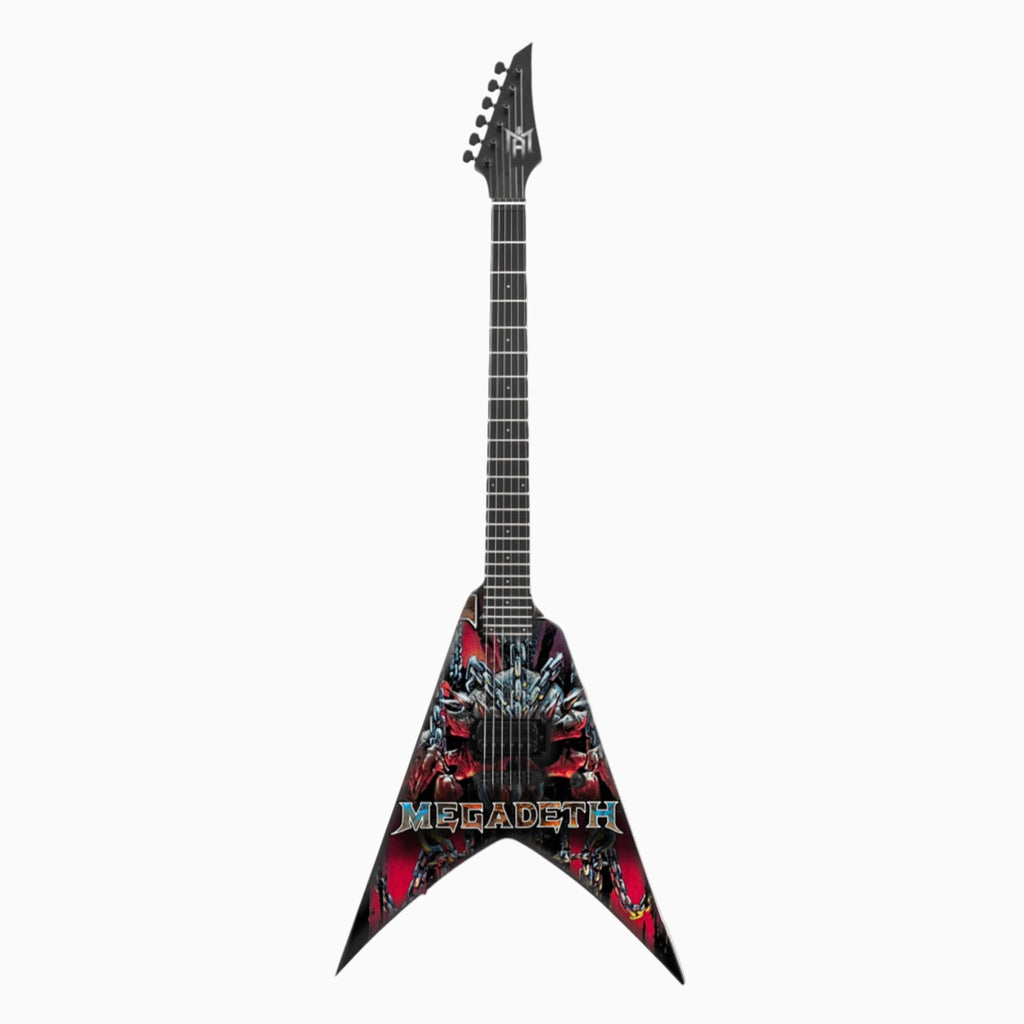 Megadeth - The Complete Megadeath Collectible Miniature Guitar Set – All 6 Official Designs The Mini Axe