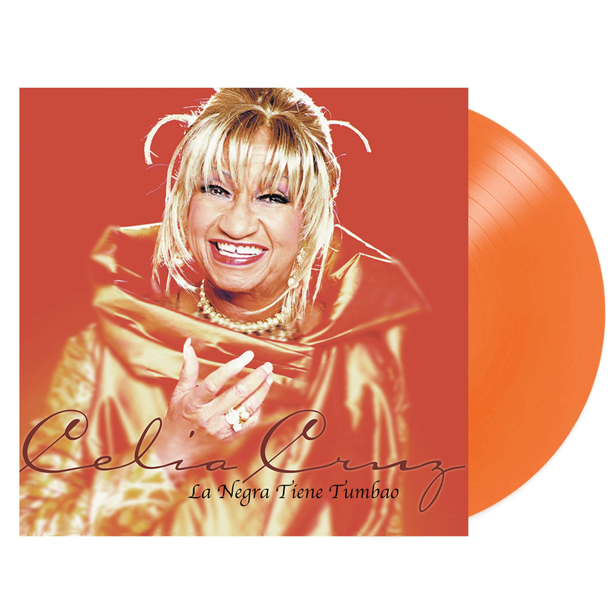 Celia Cruz - La Negra Tiene Tumbao Vinyl 1LP (Orange) Sony Latin