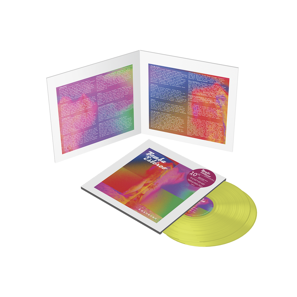 Bomba Estereo - Amanecer 10 Year Anniversary Highlighter Yellow Vinyl 2LP Sony Latin