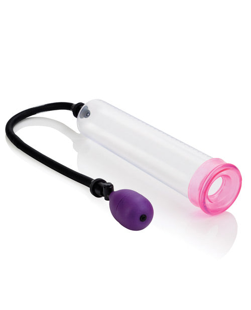 Big Man's Pump 12" & 3 Sized Sleeves - Clear Adult Toy Box