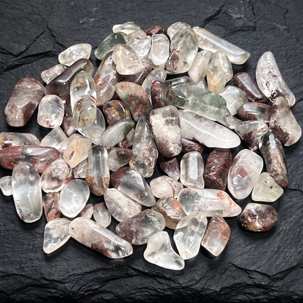 Garden Quartz Crystal Small Tumbled Stones (By The Ounce Or Pound) Amazing Crystals
