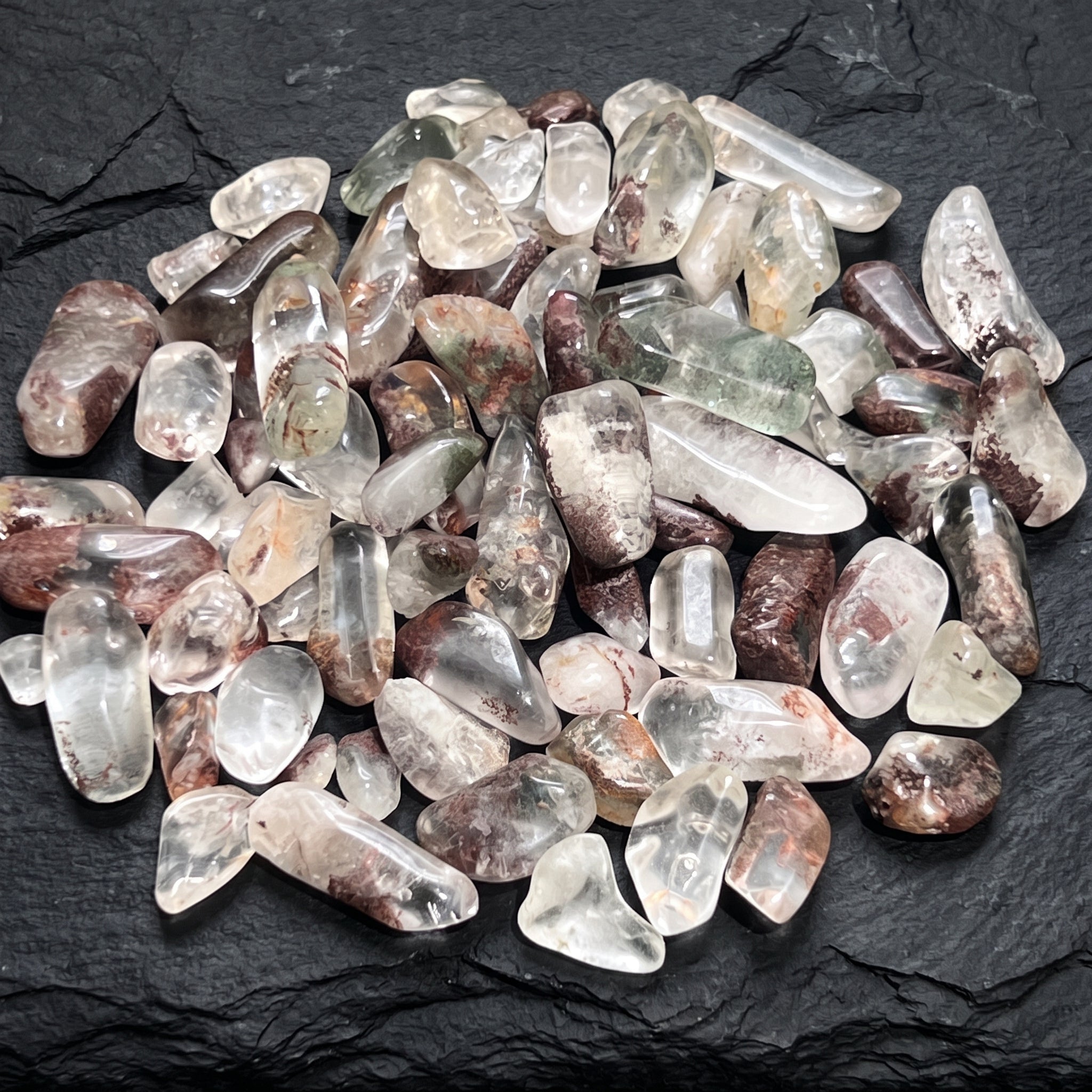 Garden Quartz Crystal Small Tumbled Stones (By The Ounce Or Pound) Amazing Crystals