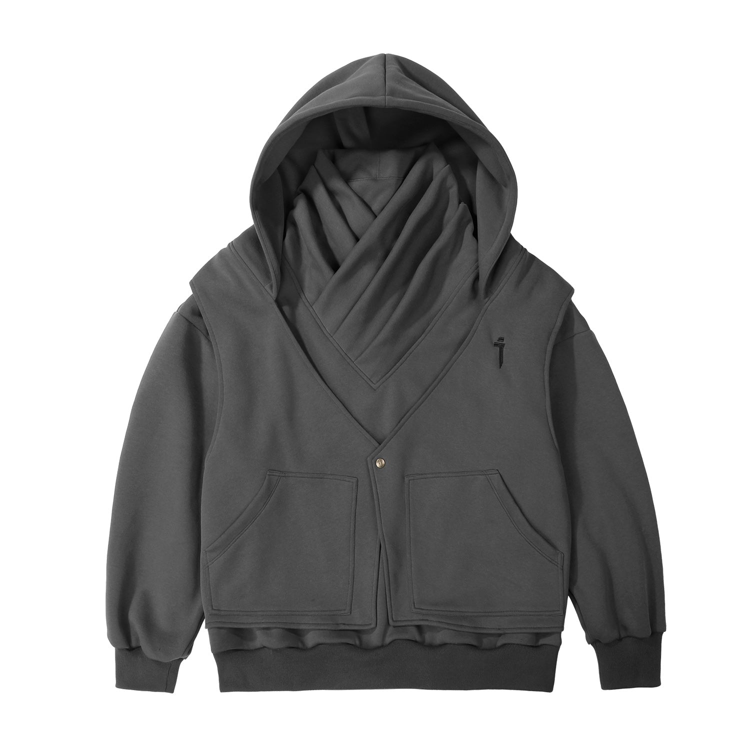 HiH57 Grey Assassin Hoodie Niepce