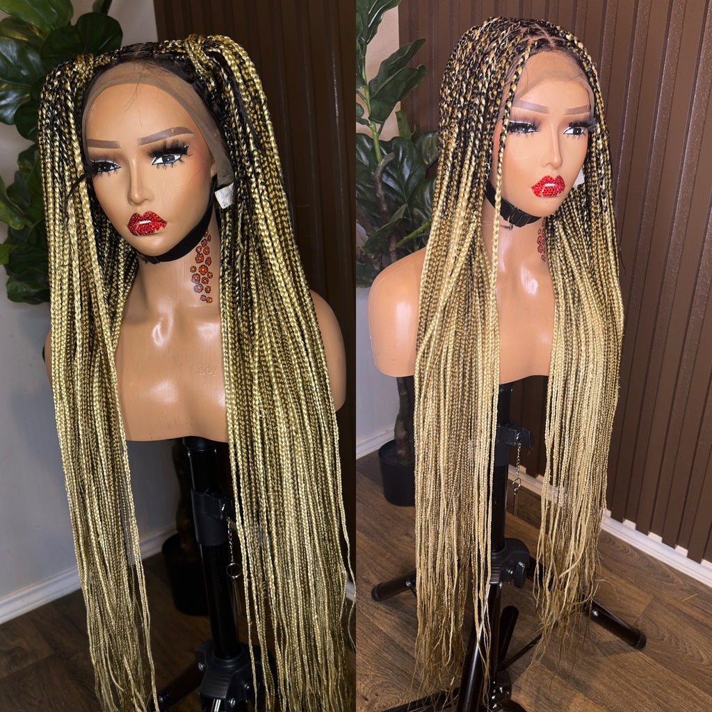 613/27 knotless braided wig mix HOL stores