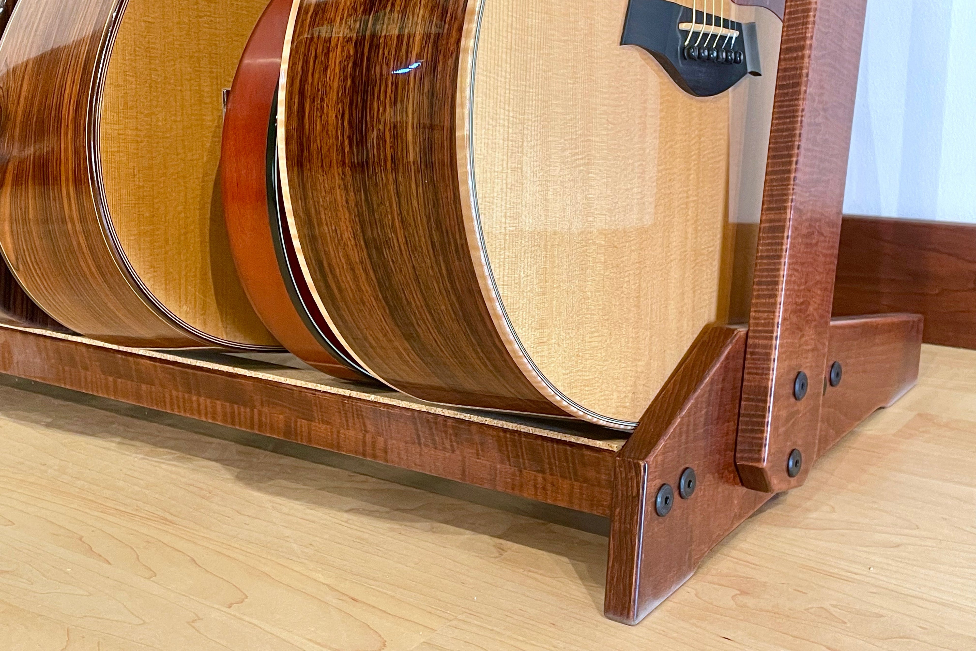 Traditional StringRack - Flamed Maple - Acres Acoustic Remedy Cases