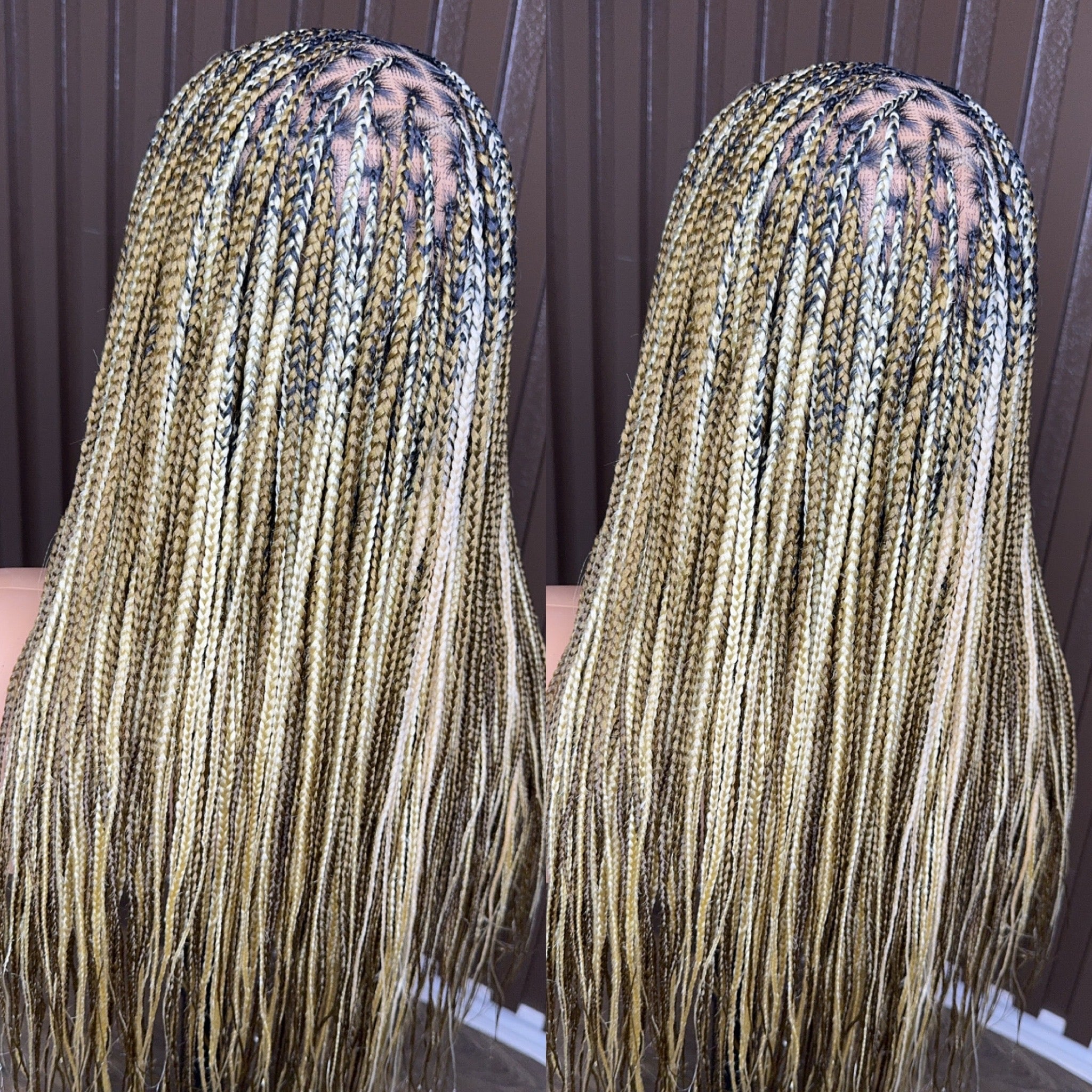 22 inches 613/27 knotless braided wig HOL stores