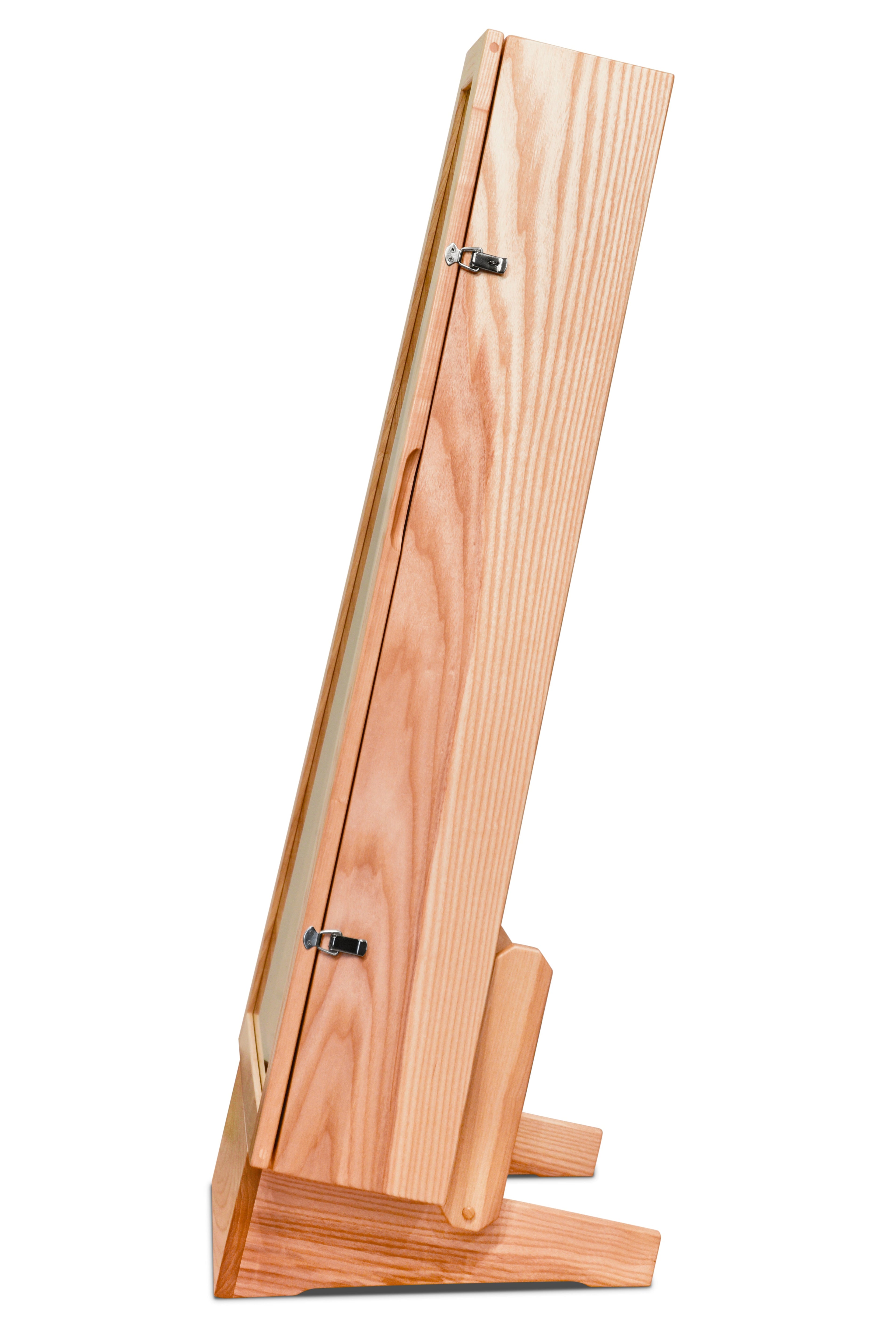 ClimaStand Triangle Humidor with Base - Northern White Ash Acoustic Remedy Cases