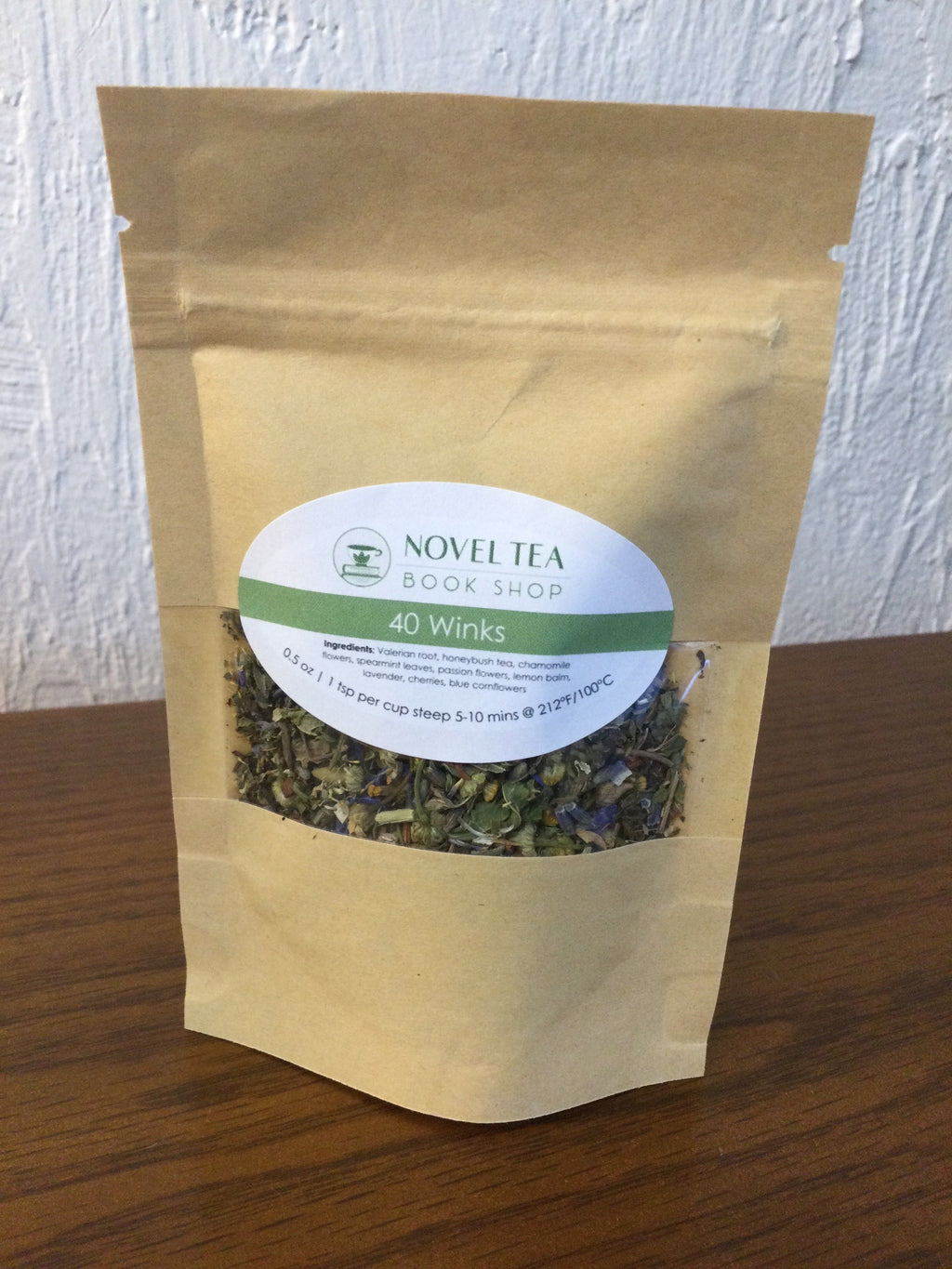 40 Winks Sleepy Loose Leaf Tea Novel Tea Book Shop